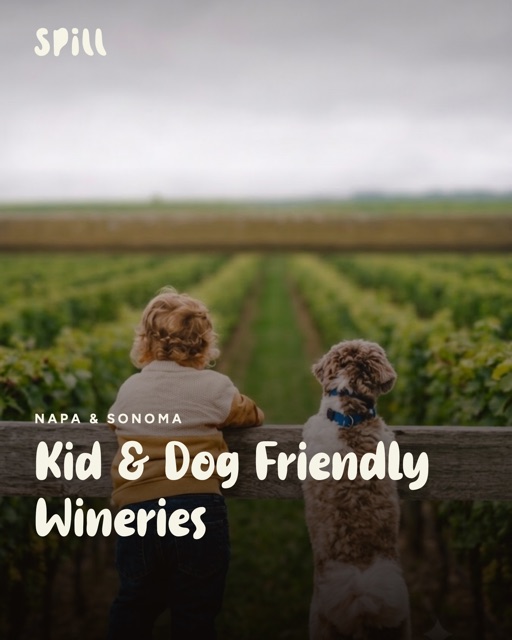 Kid & dog friendly wineries