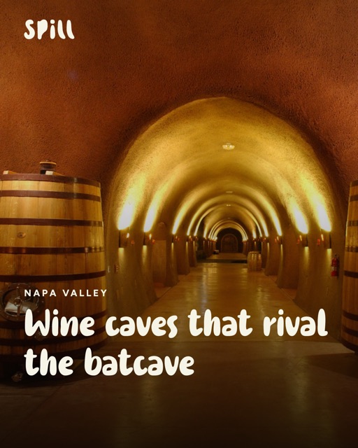 Wine caves that rival the batcave